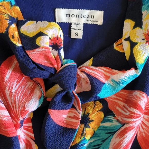 Monteau Tropical Maxi Dress - Picture 2 of 4